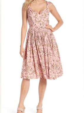 Gal Meets Glam “Sarah” Romantic Pink Dress sz 2